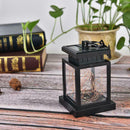 Solar LED Garden Umbrella Lantern Hanging Light Waterproof Outdoor Lamp