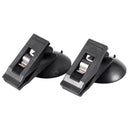 2pcs car window sun shade cloth cards bills sucker with clamp A4U2