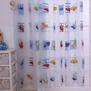 Cartoon Voile Blackout Curtains for Kids Room Window Curtains Tulle Sheer OZ