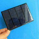 1.5W 12V Mini Power Solar Panel Small Cell Phone Module W/ I4T1 DIY Charger U0B4