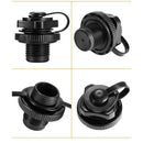 4 Piece Boston Valve Replacement Universal Air Valve for Inflatable Raft Po G3R9