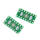 10 Pcs Qfn16 Pin Pitch 0.65Mm 0.5Mm To Dip16 Adapter Pcb Board Conver ME