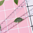 clear plastic acrylic folding straight rulers 30cm drawing kid school suppliesME