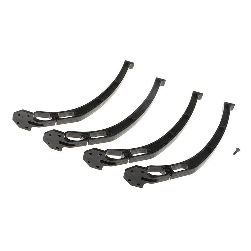 4Pcs Landing Gears Heightened Extender Bracket For DJI F450 F550 SK480 Black