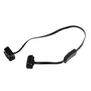 16 Pin Male to Female OBD2 Cord Extension Diagnostic Cable With Power Switch