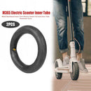 2pcs Scooter Inner Tires Inflatable 8.5 inch Skateboard Tube for M365 Black