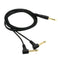 6.35mm Male to Dual Male Plug Stereo Audio Cable Adapter 59" Length Cord