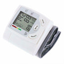 Digital Wrist Blood Pressure Pulse Monitor Automatic Heart Beat Meter
