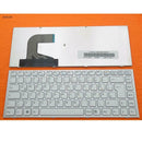 Perfect White Keyboard w/ Frame for Sony Vaio LA SD-113T SD47EC VPCSD19EC SD19EC