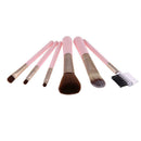6pcs Cosmetics Brushes Power Blush Eyebrow Powder Eye Shadow Lip Brushes
