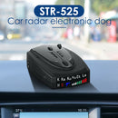 STR-525 Car Anti Radar Detector English Russian Thai Voice Alert X K CT La