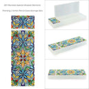 DIY Mandala Special Shaped Diamond Painting 2 Grids Students Pencil Case