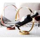 Simple Practical Wine Rack Retro Round Wine Bottle Iron Rack Wine Bracket F