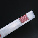 5 Compartments Transparent Visible Plastic Fishing Box Fishing Tackle Durab