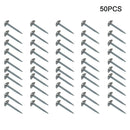 50 Pcs Awning Hiking Ground Pin  Portable Tent Pegs Equipment Camping