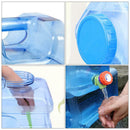 5L Portable Outdoor Travel Car Water Bucket Camping Container PC Water Storage