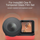 2+2Pcs Tempered Glass Screen Protector For Insta 360 ONE R LEICA-1-Inch Lens Ew