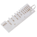 Metal Sheet Thickness Gauge Welding Gage Soldering Inspection Tools Welder Ru BX