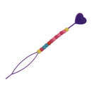 Lady Colorful Plastic Beads Decor Hair Braid Ponytail Maker Styling Tool W9R3