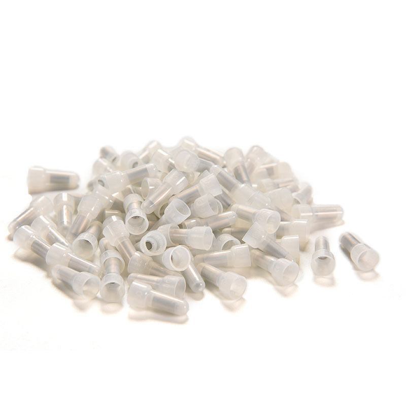 100X Nylon Closed End Cap Insulated Connectors Wire Crimp Terminal 22-16 AWG.AU