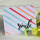 Smile Alphabet Metal Cutting Dies For DIY Scrapbooking Album Paper Cards  Z
