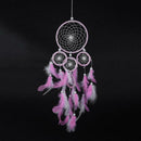 DIY Feathers Handmade Dreamcatcher Craft Dream Catcher Net Wedding Decor