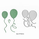 Balloon Cutting Dies Stencil Scrapbook Embossing DIY Craft Album Card Gift