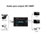 Black Converter BNC To HDMI Conector TV Signal With USB Cable HD 1080P/720P