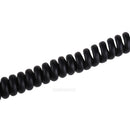 Double Male HDMI V1.4 Coiled Cable Lead Extension Cord Stretch 50cm to 2m