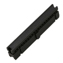 10 Pcs Black Dual Row 40 Pin IDC Socket Connector Female Header FC-40P S6A1