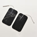 2X 100x50mm Reusable Large Electrode Self Adhesive Pads For Tens EMS Machine lia