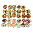 Simulation Food Key Chains Chinese Food Bowl Keyring Creative Bag Chain new