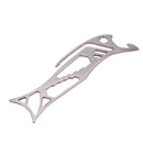 Portable Multifunctional Stainless Steel EDC Camping Equipment Card Tool