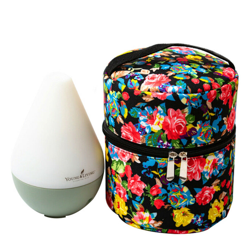 10-bottle Essential Oil Diffuser Carrying Case Tote Aromatherapy Bag Case 3C