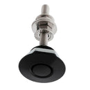 Vehicle Quick Release Latch Hood Pins Lock Retaining Rings 55mm Black