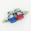R134a LowHigh Quick Connector Adapter Air-Conditioning Extrtor Coupler