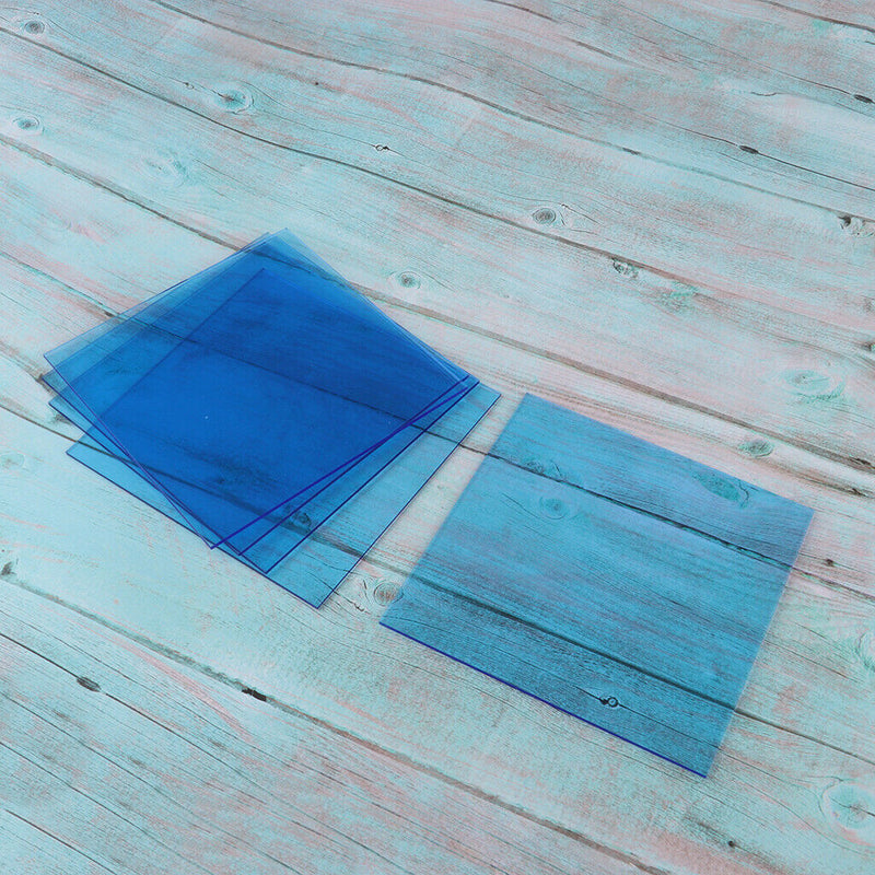 5 Pieces 15x15cm Acrylic Boards Perspex Sheets Scene Models DIY Accessories Art