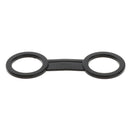 Silicone Snorkel Keeper for Scuba Diving Divers - Doube Loop Style - Easy to Use