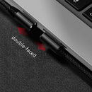 USB Type C to USB 3.0 Cable Fast Charge, Double 90-Degree Interface Double  R7F9