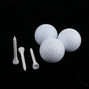 Golf Ball Carrying Bag Pouch 3 Ball&3 Tees Holder Clip For Golf Training