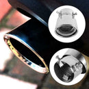 Car Universal Chrome Stainless Steel Rear Round Exhaust Muffler Tail Pipe N C6E7