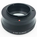 Exa-M4/3 Adapter Ring For Exakta Lens To Micro- 4/3 Body Gh4 Gh5 Bmpcc R6G7
