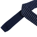 2pcs Men's Fashion Knit Knitted Ties Necktie Narrow Woven Flat End Neckties