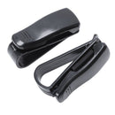 Car Vehicle Sun Visor Cards Sunglasses Protect Holder Clip Black Pair