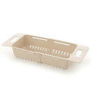 1X(Plastic Retractable Vegetable Fruit Washing Drain Basket Over Sink Drain