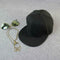 Unisex Men's Hip-Hop adjustable Snapback Hats Baseball Cap Black