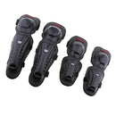 Motorcycle Cycling Elbow and Knee Pads Protector Guard Black MagiDeal Black