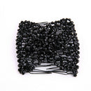 Stretchy Comb Slide Magic Beads Easy Hair Clips Double Clips