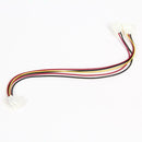 5Pcs 12V 3 Pin Female to 2/3 Pin Male PC Fan Power Splitter Extension Cable