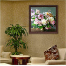 5D DIY Full Drill Diamond Painting Flowers Cross Stitch Embroidery Craft
